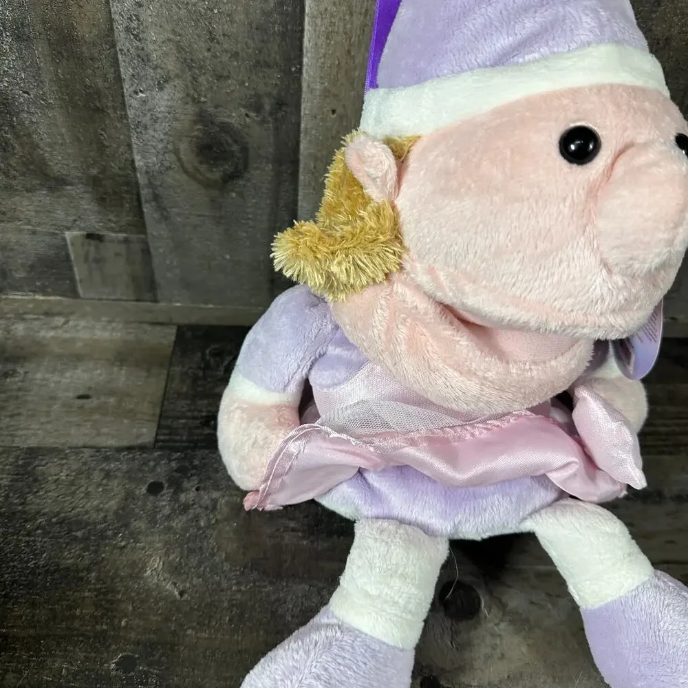 Cuddly Crooners Singing PRincess Plush Hand‎ Puppet Tags Stains